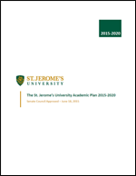 Cover of the Academic Plan 2015-2020