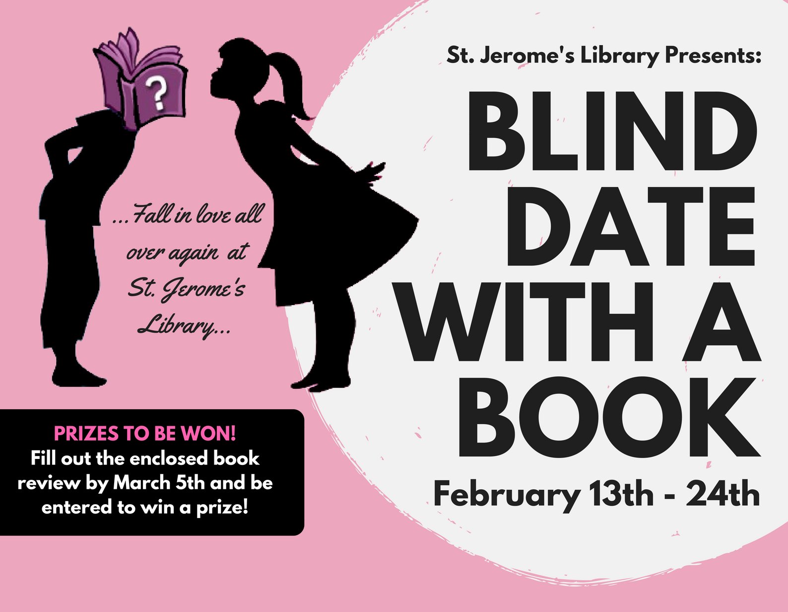 Blind Date with a Book Feb. 13-24 flyer