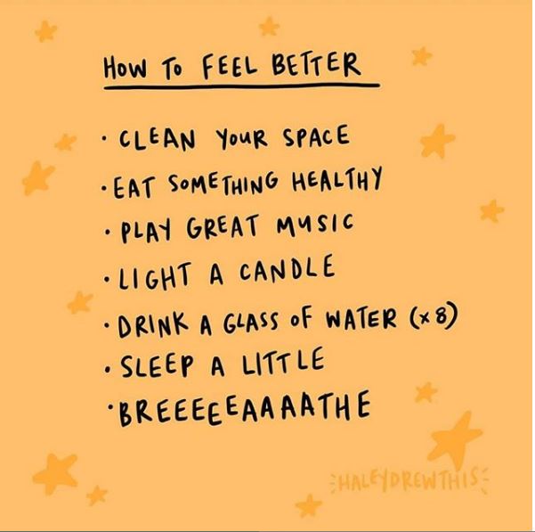 How to feel better