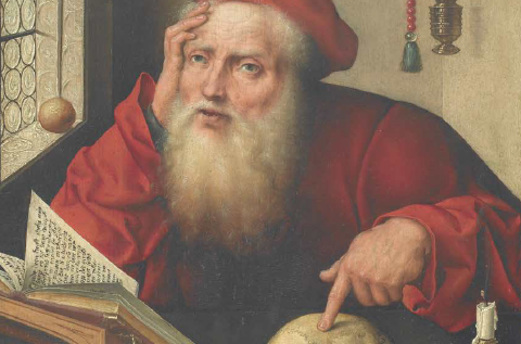 St. Jerome in his study room